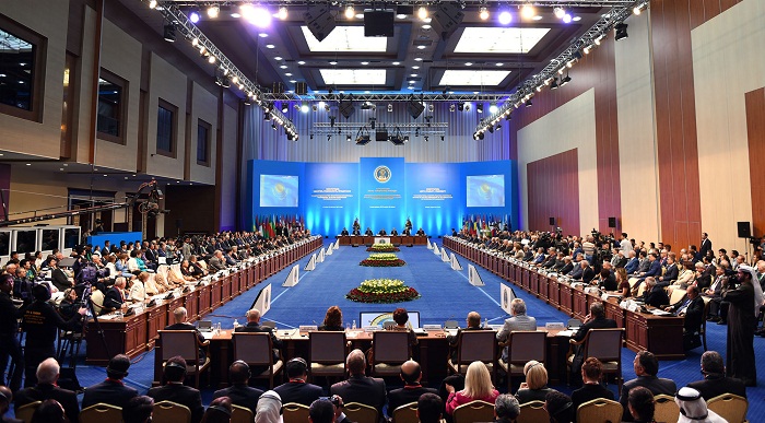 Astana hosts official reception in presidents` honor